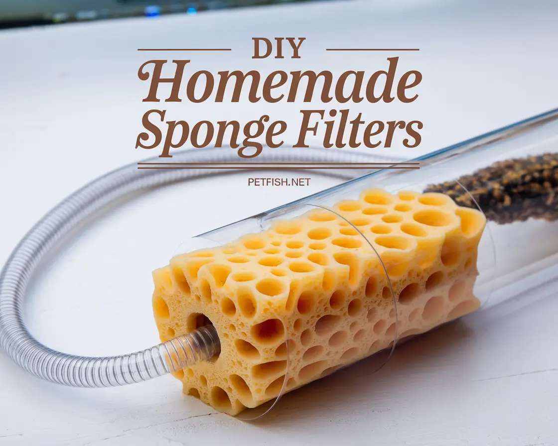DIY Homemade Sponge Filters