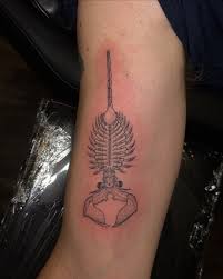 brine shrimp tattoo ideas for biceps