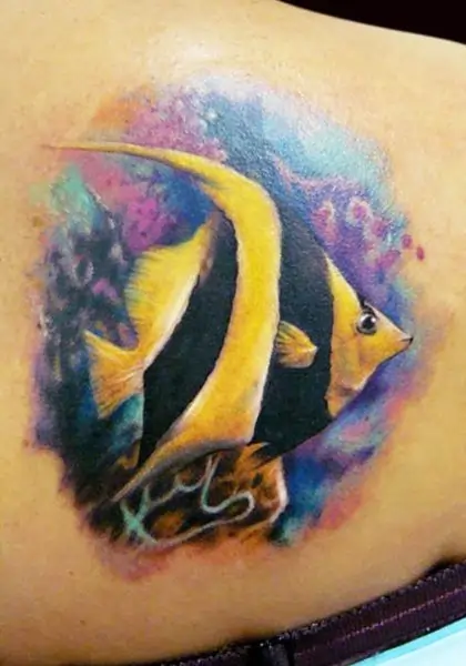 Angelfish Tattoo Ideas for Men & Women