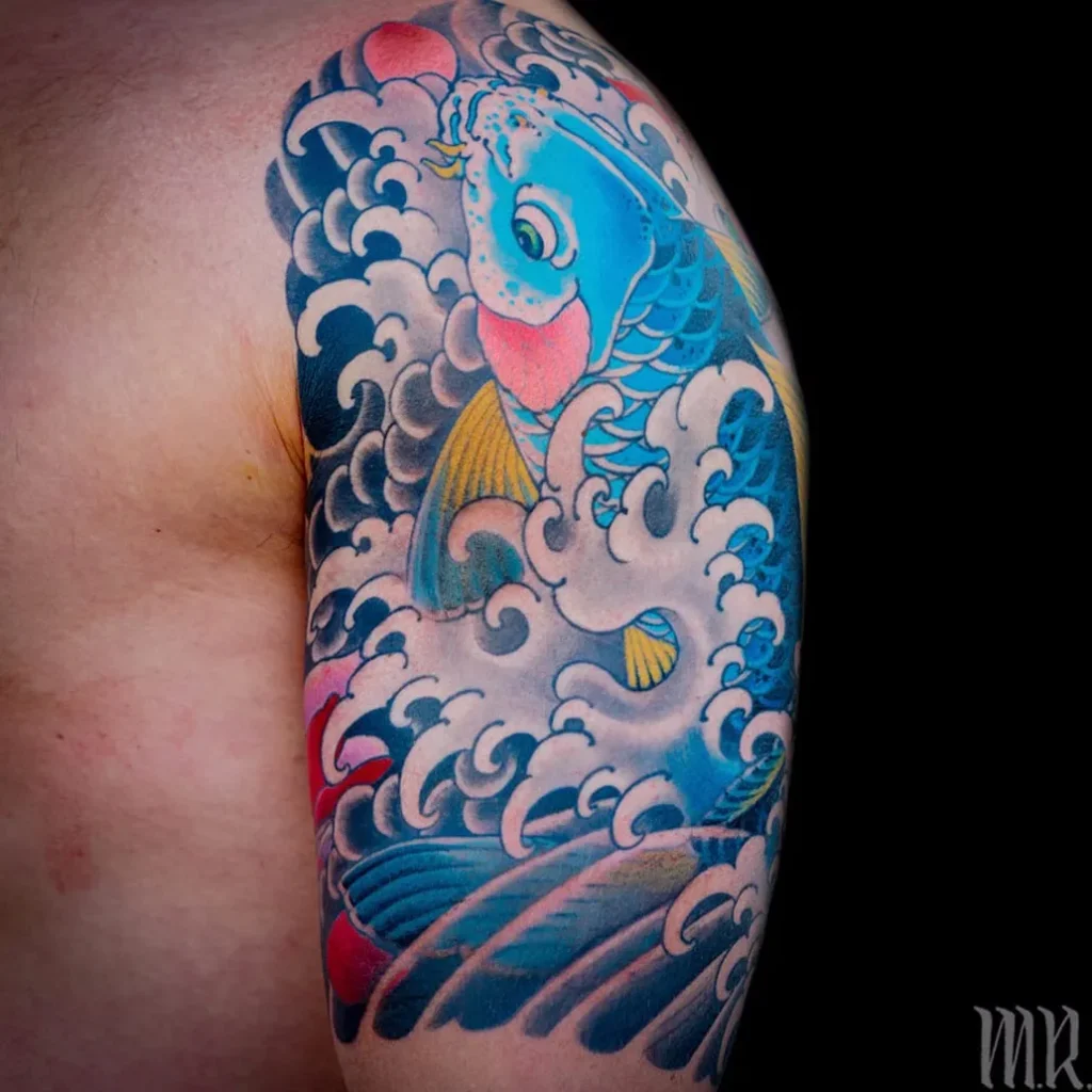 Koi Fish Tattoo Ideas for Men & Women