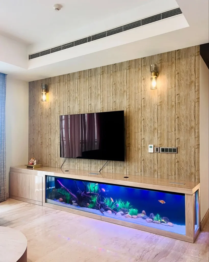 Fish Tank Ideas for Living Room 