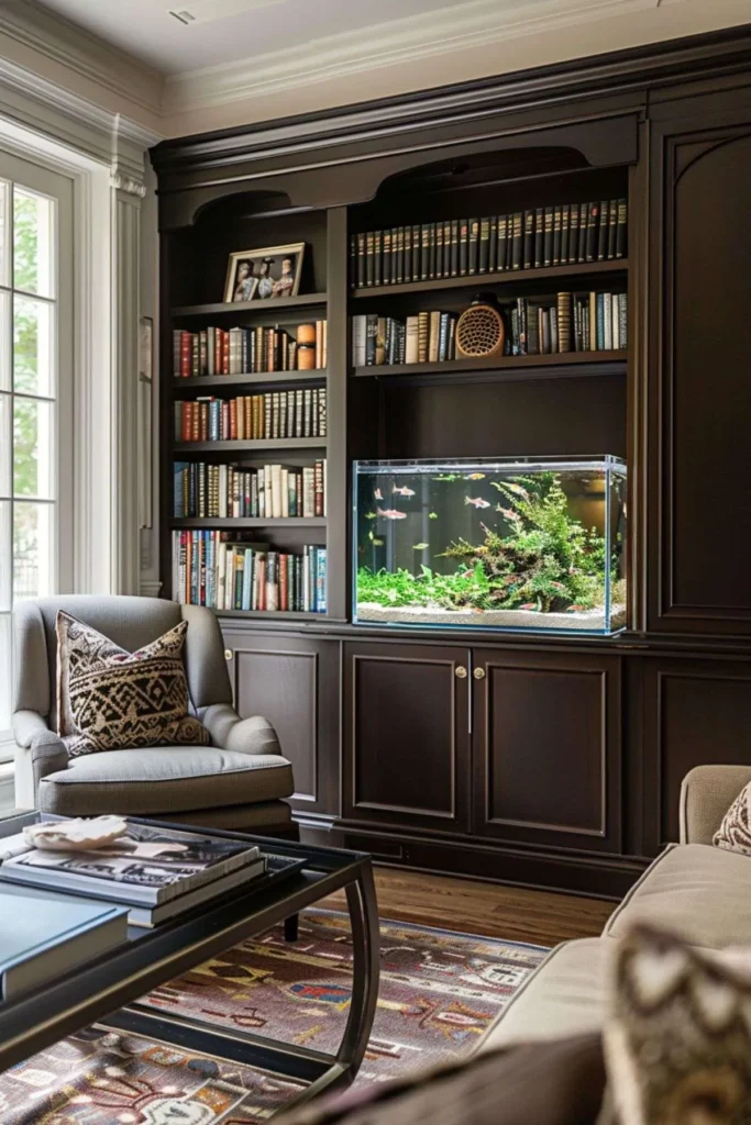 Fish Tank Ideas for Living Room 
