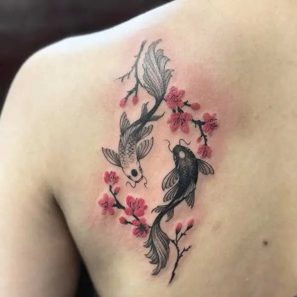 Koi Fish Tattoo Ideas for Men & Women