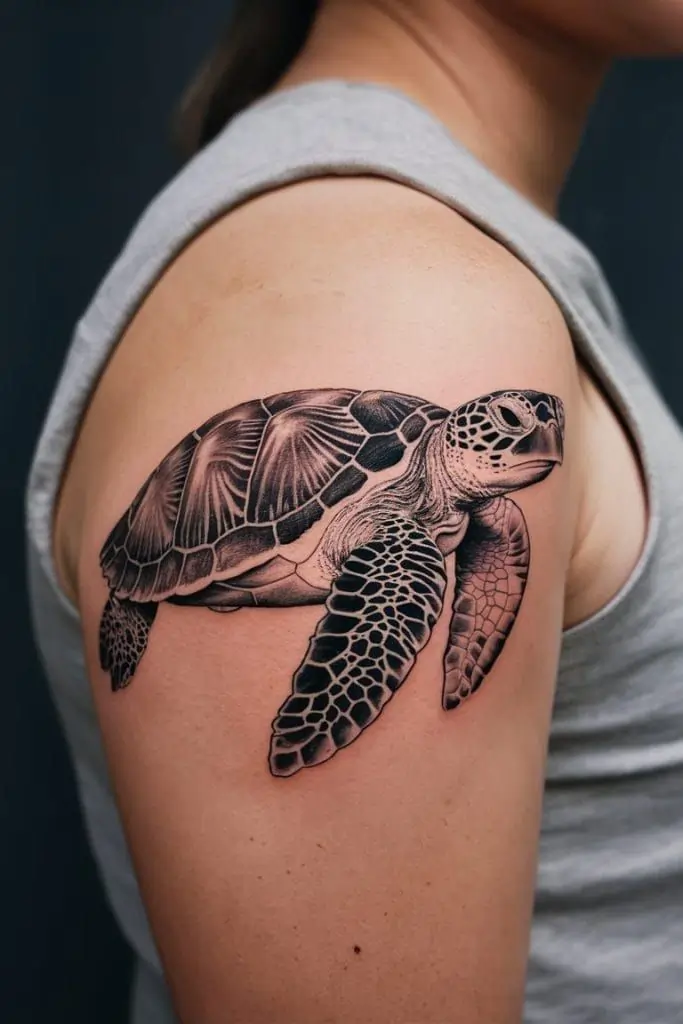 Tortoise Tattoo Ideas for Men & Women