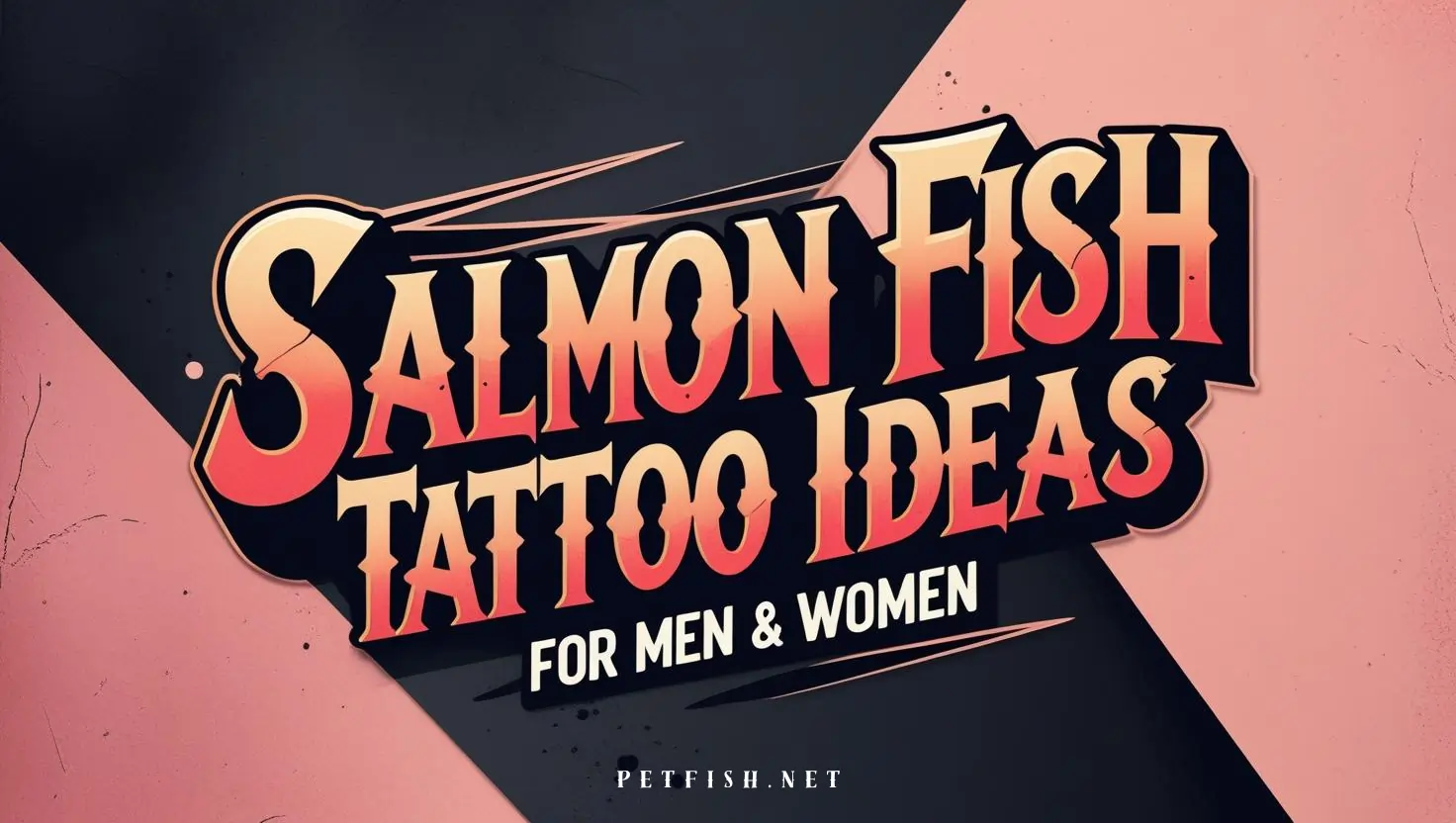 Salmon Fish Tattoo Ideas for Men & Women
