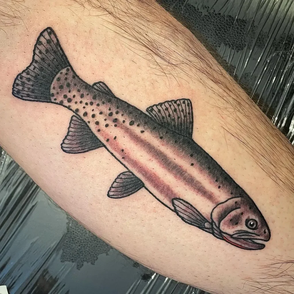 Brook Trout Tattoo Ideas for Men & Women