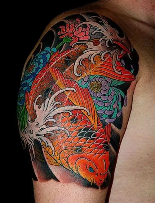 Koi Fish Tattoo Ideas for Men & Women