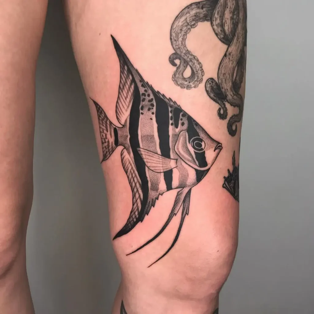 Angelfish Tattoo Ideas for Men & Women