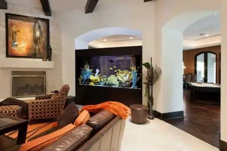 Fish Tank Ideas for Living Room 